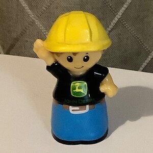 Mega Bloks Replacement Piece Figure John Deere Farmer 14777 First Builder Person